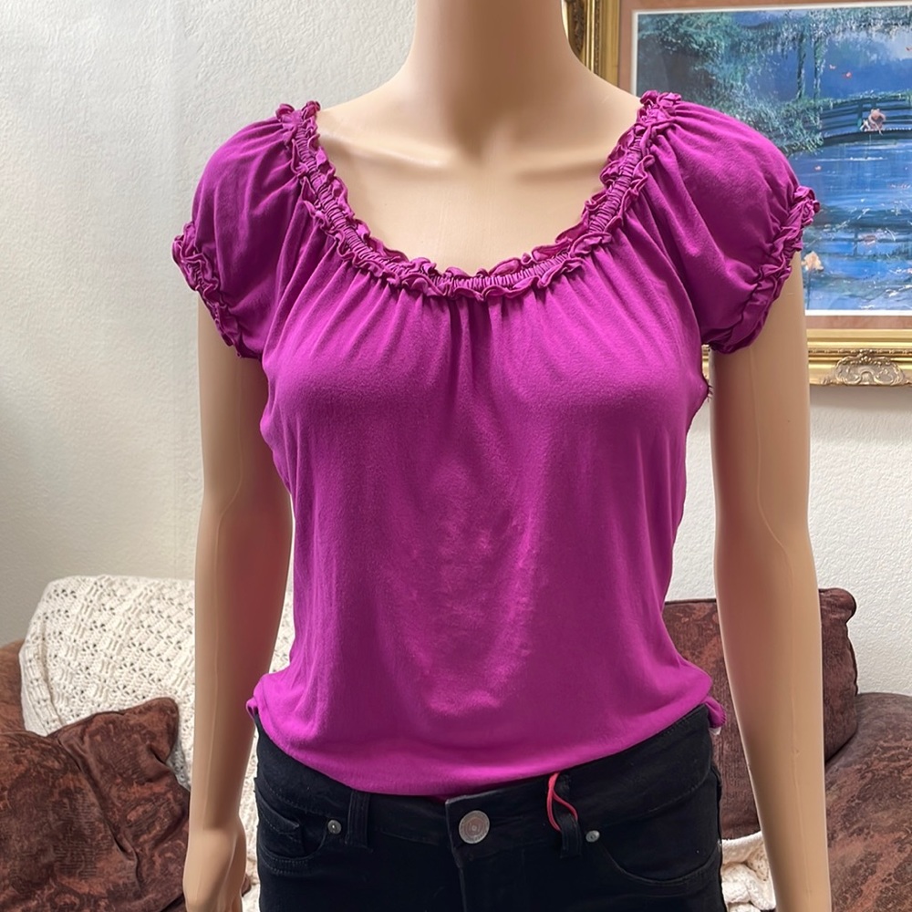 INC International Concepts Petite Pink Top